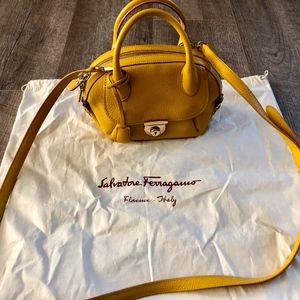Salvatore Ferragamo Cross Body Top Handle Handbag